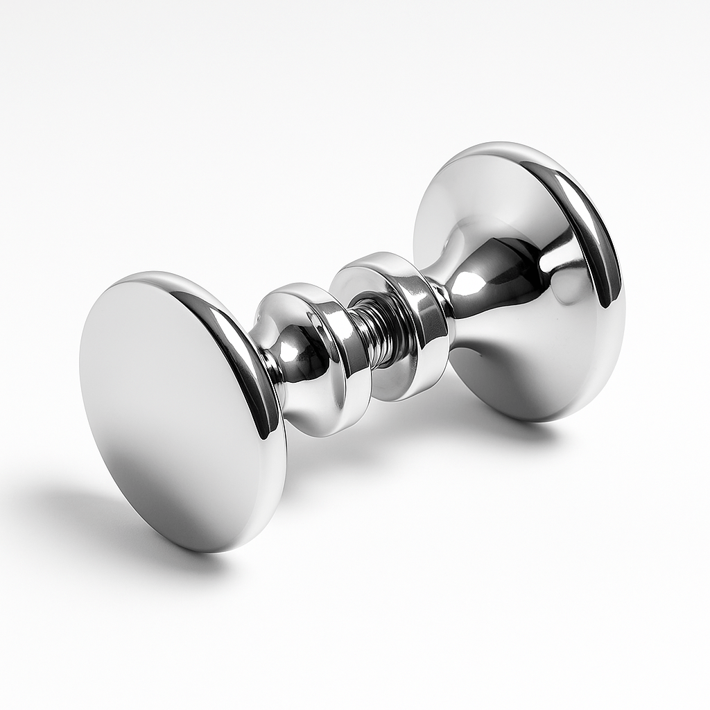 puxador cup duplo cromado zen